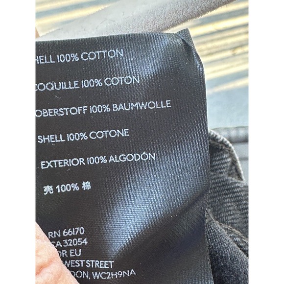 We the Free Lucia Ankle Crop Black Jeans Straight High Rise Button Fly Sz 31 - Picture 10 of 12